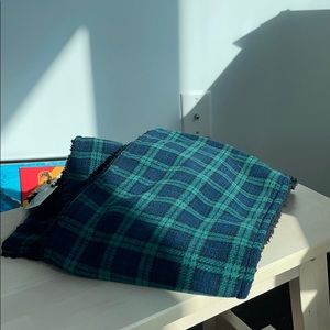 Uniqlo Reversible FLEECE scarf plaid